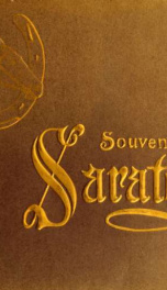 Souvenir view book of Saratoga .._cover