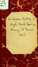 A concise history of High Rock Spring 2_cover