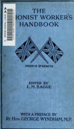 The Unionist worker's handbook .._cover