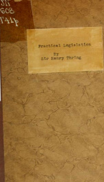 Practical legislation; or, The composition and language of acts of Parliament_cover