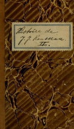 Histoire de J.J. Rousseau 2_cover