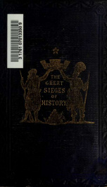 The great sieges of history_cover