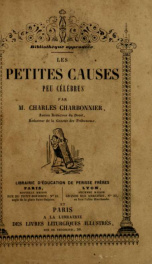 Les petites causes peu célèbres_cover