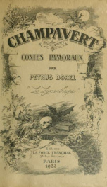 Oeuvres complètes de Petrus Borel Le Lycanthrope 3_cover