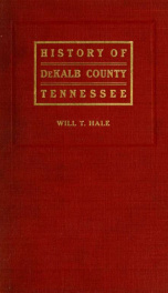 History of DeKalb county, Tennessee_cover