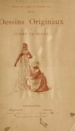 Catalogue des dessins originaux_cover