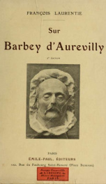 Sur Barbey d'Aurevilly : études et fragments_cover