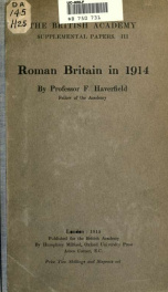 Roman Britain in 1914_cover