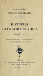 Histoires extraordinaires_cover