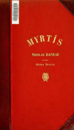 Myrtis; opéra-idylle en 4 actes. Poème de Charles Hervé. Réduction pour piano et chant par l'auteur_cover