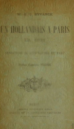 Un hollandais à Paris en 1891 : sensations de littérature et d'art_cover