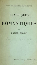 Classiques et romantiques_cover