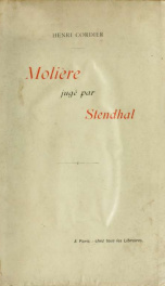 Molière jugé par Stendhal_cover