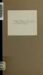 Examen critique des Chants de la Sainte-Chapelle, tirés de manuscrits du 13e siècle, et mis en parties, avec accompagnement d'orgue, par Félix Clément_cover