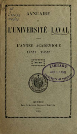 Annuaire général 1921-22_cover