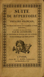 Suite du Répertoire du théâtre français : avec un choix des piéces de plusieurs autres théatres 54_cover