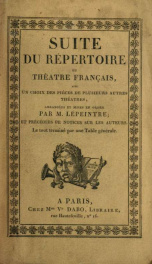 Suite du Répertoire du théâtre français : avec un choix des piéces de plusieurs autres théatres 4_cover