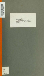 Le roman et le théâtre anglais a la veille de la guerre; deux chapitres d'une enquête sur l'orientation de l'esprit public anglais_cover