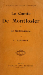 Le comte de Montlosier et le gallicanisme_cover