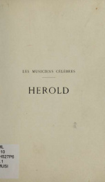 Hérold; biographie critique_cover