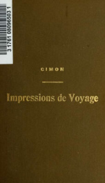 Impressions de voyage pt.1_cover