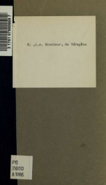 M. Monsieur de Véragène; ou, Le conseiller gentilhomme; comédie bosochienne symbolique en un acte, en vers, entrecoupé de couplets. Représentée le 17 décembre 1912 au Théatre Royal du Parc_cover