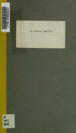 Le Nouveau portfolio. Question d'Orient. Documents [par Nesselrode a Kisséleff et al.]_cover