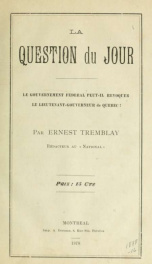 La Question du jour : le gouvernement fédéral peut-il révoquer le lieutenant-gouverneur de Québec?_cover