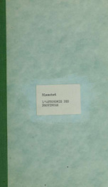 Discours de l'honorable J. Blanchet, secrétaire de la province de Québec, sur l'autonomie des provinces \_cover