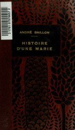 Histoire d'une Marie. Pref. de Charles Vildrac_cover