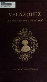 Velazquez; a study of his life and art;_cover