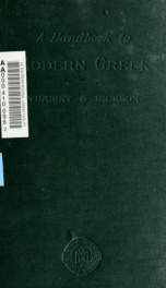 A handbook to modern Greek_cover