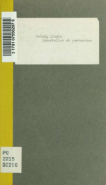 Immortelles et pervenches; biographie poétique de P.J. de Béranger_cover