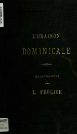 L'Oraison Dominicale : illustrations (eaux-fortes)_cover
