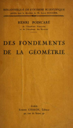 Des fondements de la géométrie_cover
