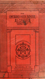 High school algebra_cover