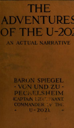 The adventures of the U-202; an actual narrative_cover