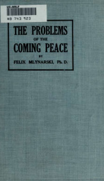 The problems of the coming peace_cover