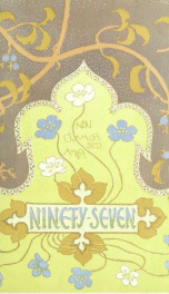 Ninety-seven : a calendar for the year 1897 with sketches of some Canadian water-ways and appropriate selections from Canadian writers_cover