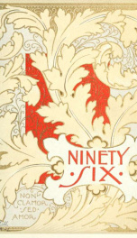 Ninety-six : a calendar for the year 1896 with sketches of some Canadian water-ways and appropriate selections from Canadian writers_cover