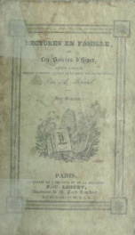 Lectures en famille, ou Les soirées d'hiver : récits amusans, propres à former le coeur et l'esprit des jeunes enfans_cover