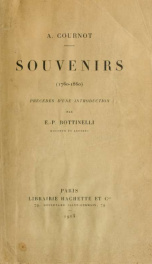 Souvenirs (1760-1860)_cover