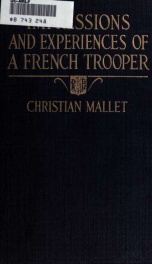 Impressions and experiences of a French trooper, 1914-1915_cover