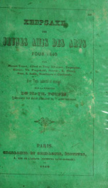 Keepsake des jeunes amis des arts pour 1840_cover