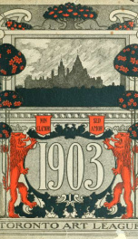 Calendar for the year 1903 (Toronto Art League) 1903_cover