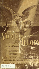 The voice of melody : a collection of sacred songs for the Sunday-school and young people's and other devotional meetings_cover