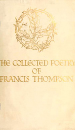 The collected poetry of Francis Thompson_cover