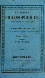 Principes philosophiques, politiques et moraux 1_cover