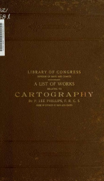 A list of works relating to cartography_cover