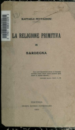 La religione primitiva in Sardegna_cover